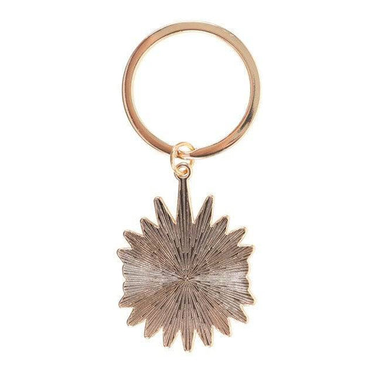 All Seeing Eye Keyring - Crystal Nest