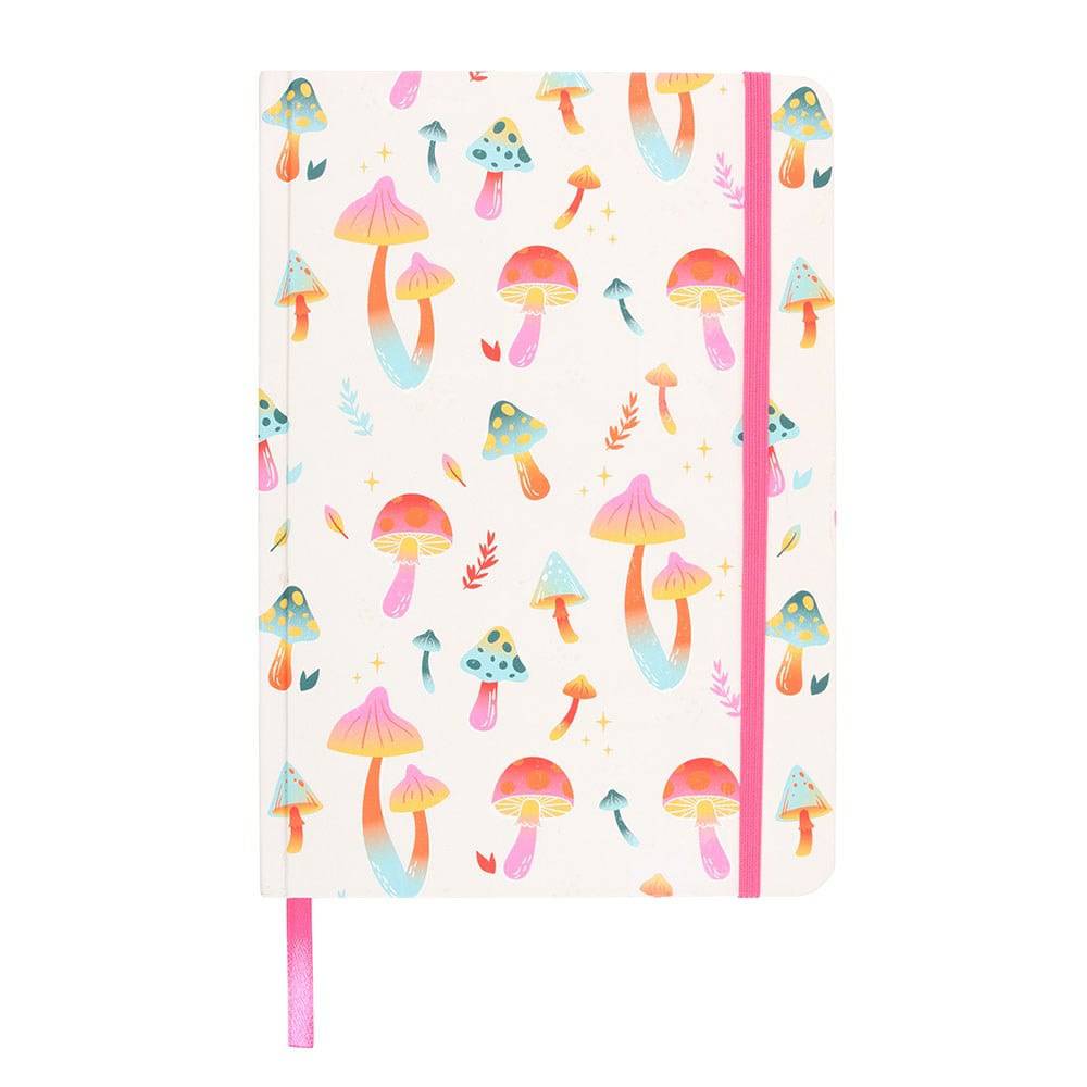 Funky Fungi Mushroom A5 Notebook - Crystal Nest
