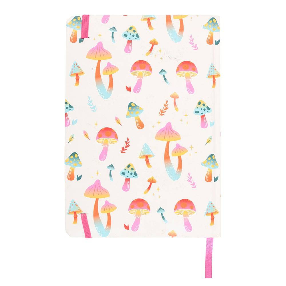 Funky Fungi Mushroom A5 Notebook - Crystal Nest