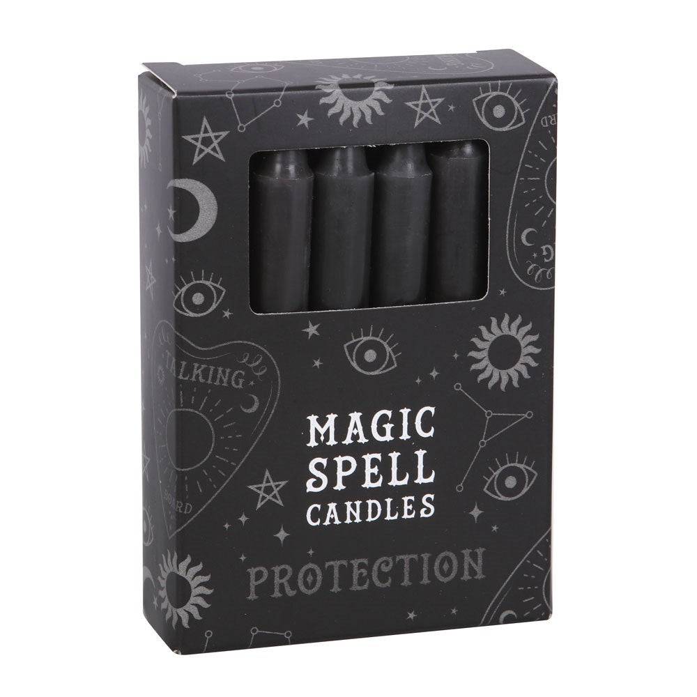 Set of 12 Magic Spell Candles - Protection - Crystal Nest