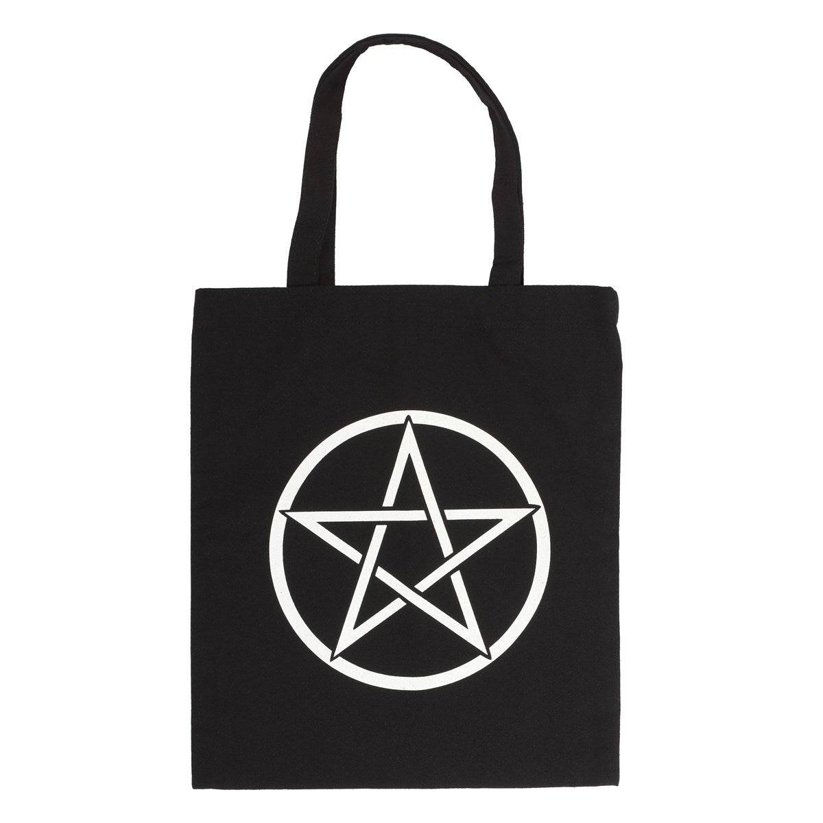 Pentagram Polycotton Tote Bag - Crystal Nest