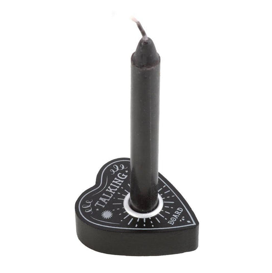 Talking Board Heart-Shaped Spell Candle Holder - Crystal Nest