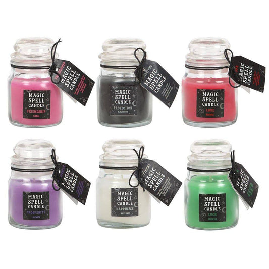 Ultimate Magic Spell Candle Jar Gift Set - Crystal Nest