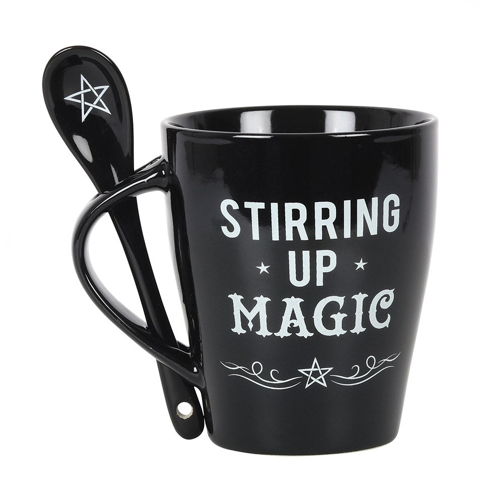 Stirring Up Magic Mug and Spoon Set - Crystal Nest