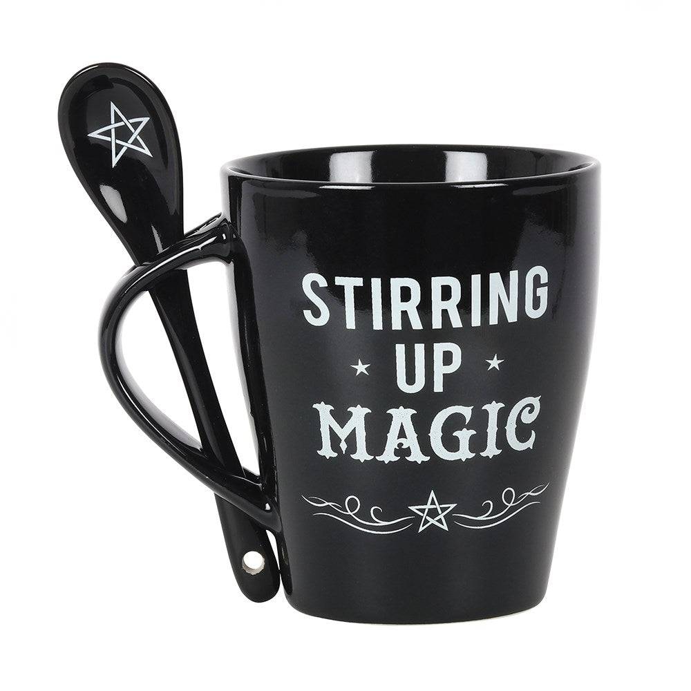 Stirring Up Magic Mug and Spoon Set - Crystal Nest