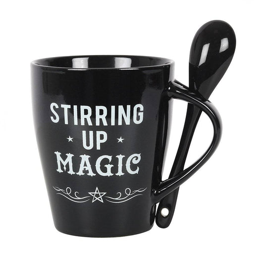 Stirring Up Magic Mug and Spoon Set - Crystal Nest