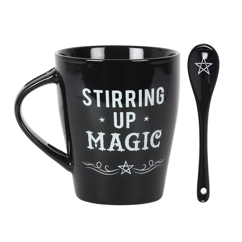 Stirring Up Magic Mug and Spoon Set - Crystal Nest