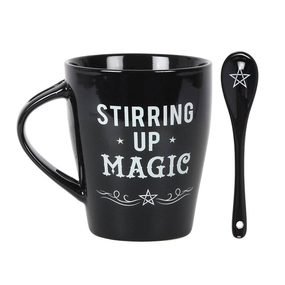 Stirring Up Magic Mug and Spoon Set - Crystal Nest