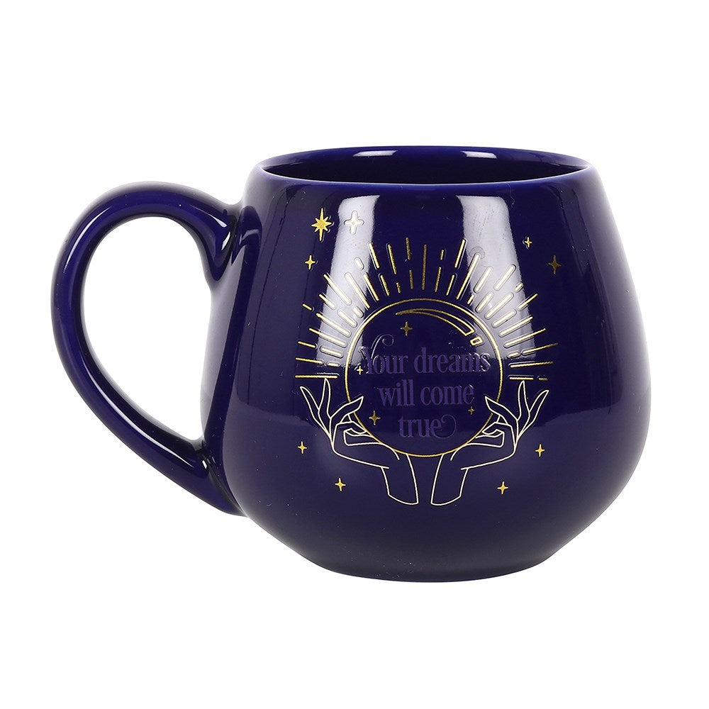 Blue Fortune Teller Colour Changing Mug - Crystal Nest