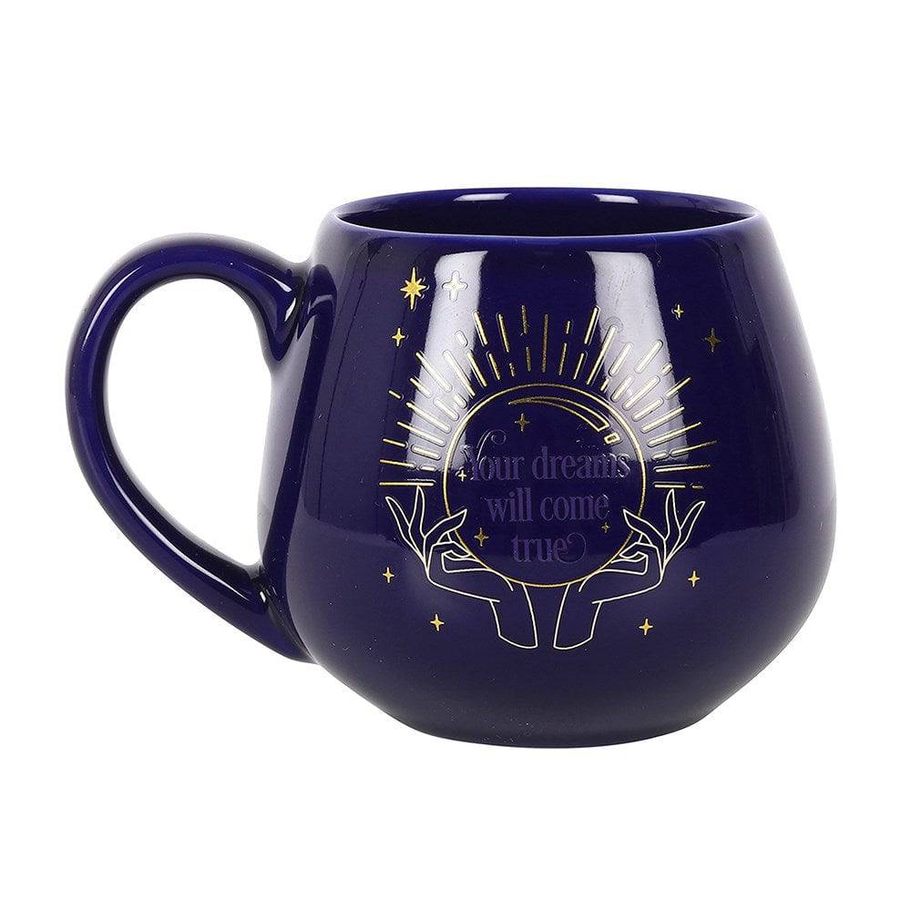 Blue Fortune Teller Colour Changing Mug - Crystal Nest