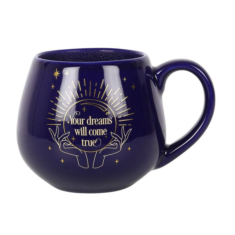 Blue Fortune Teller Colour Changing Mug - Crystal Nest