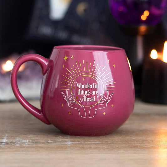 Pink Fortune Teller Colour Changing Mug - Crystal Nest