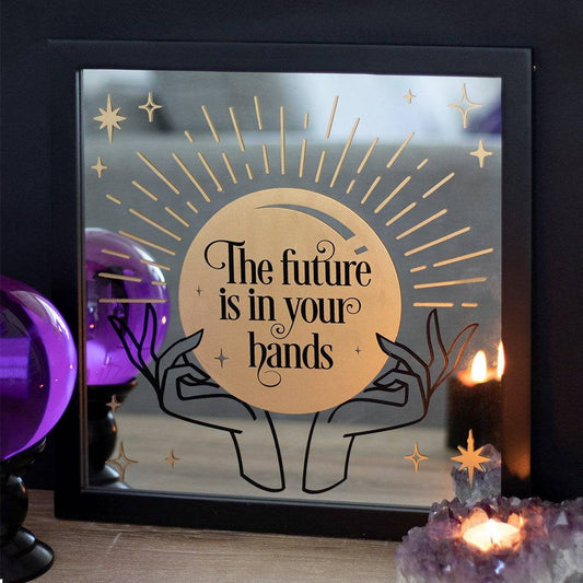 Fortune Teller Mirrored Wall Art - Crystal Nest