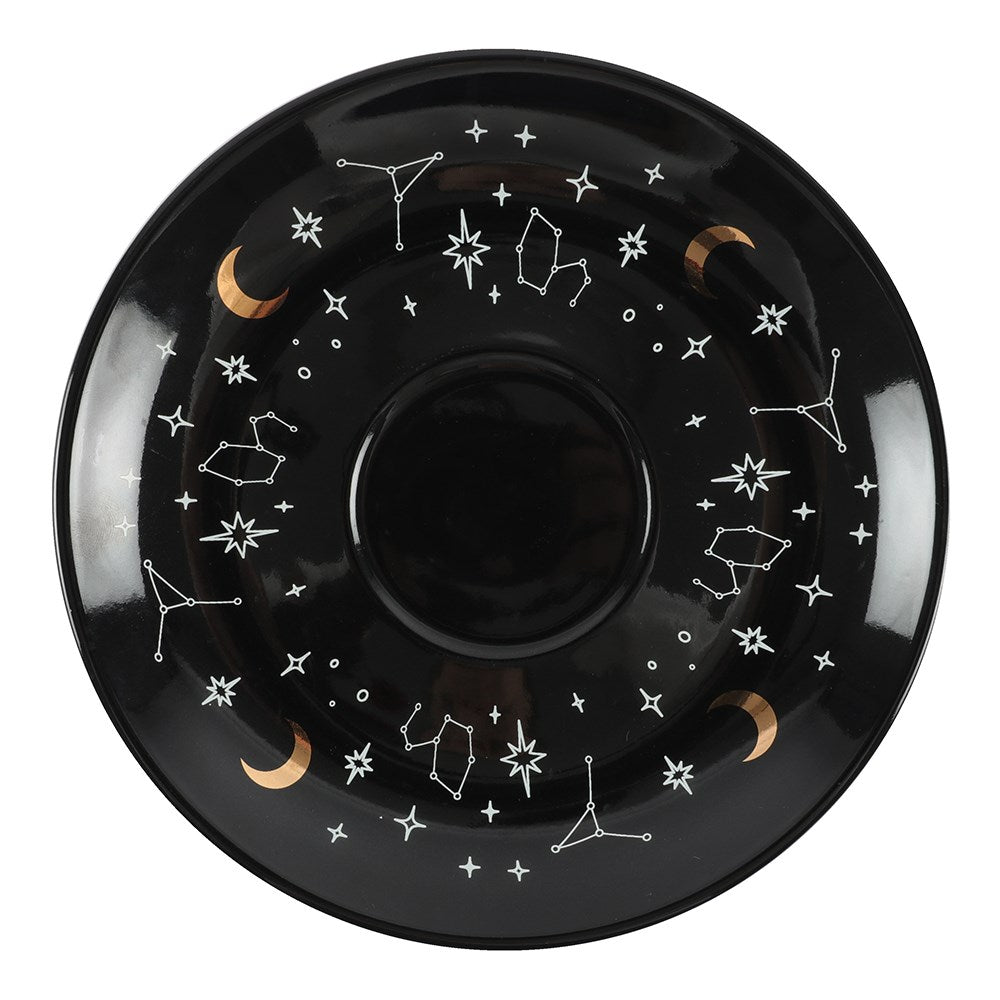 Mystical Tea Leaf Reading Cup & Saucer Set - Crystal Nest