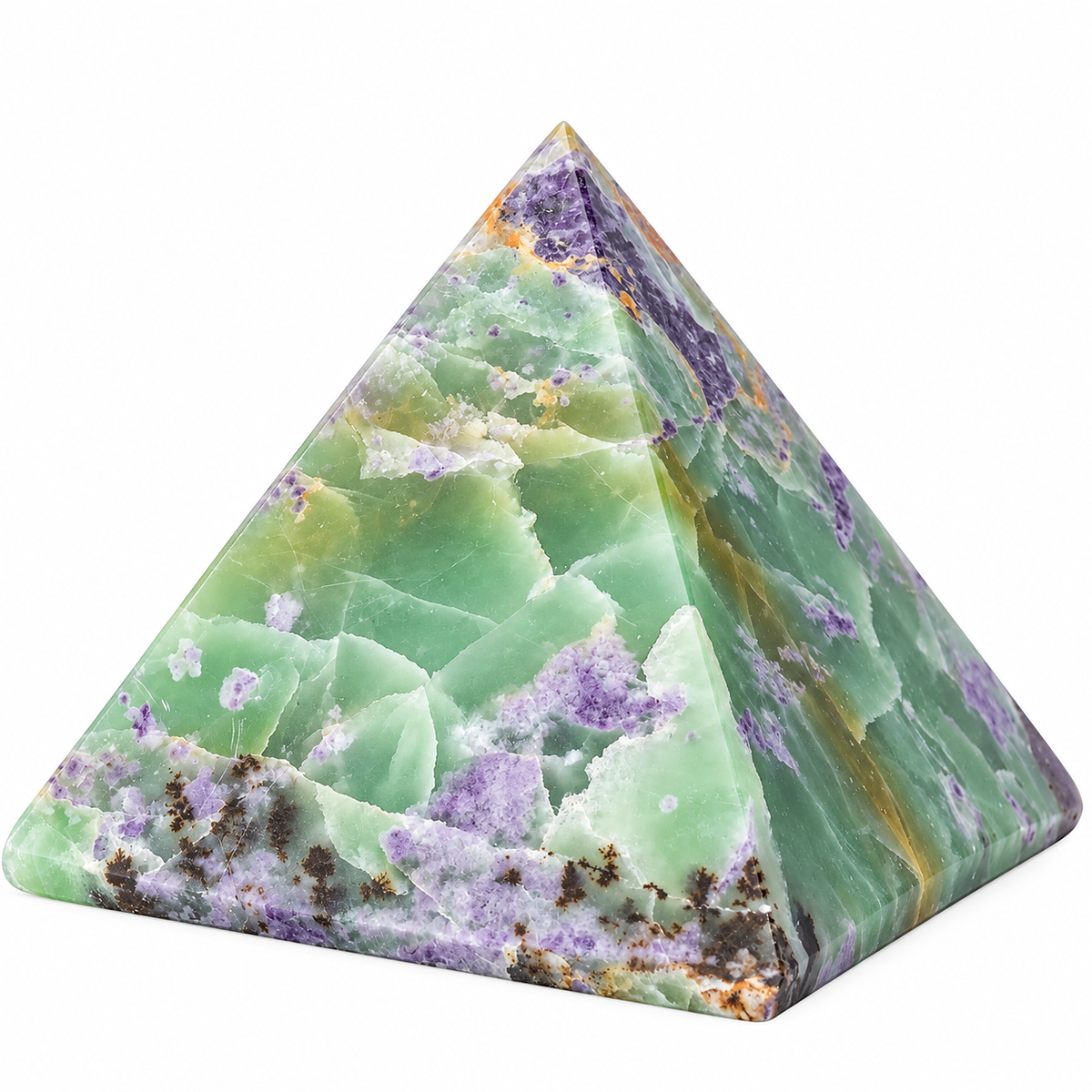 Fluorite Crystal Pyramid | 200–300g - Crystal Nest