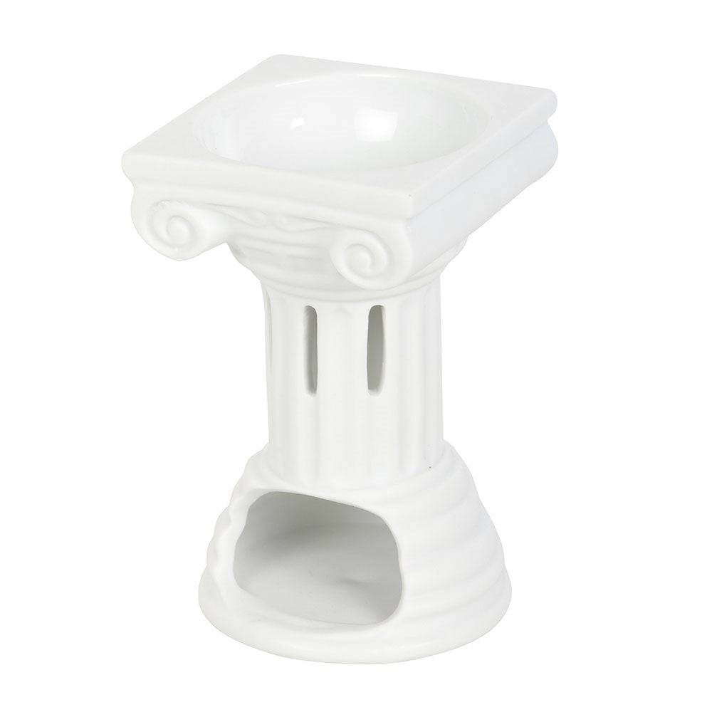 Greek Column Oil Burner & Wax Warmer - Crystal Nest