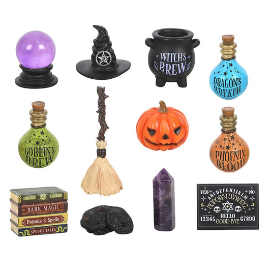 Shelf of Shadows 12-Day Halloween Advent Calendar - Crystal Nest