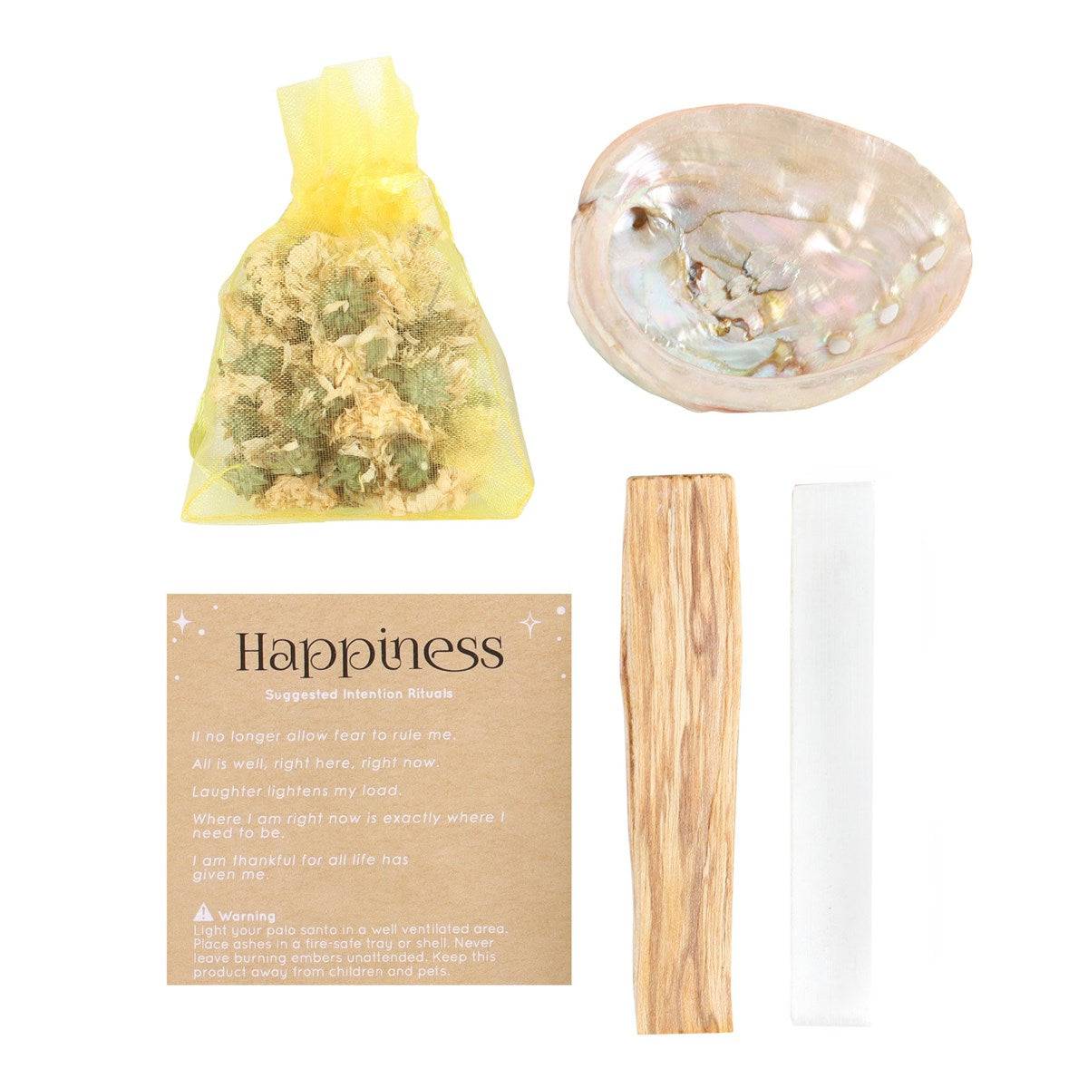 Herbal Magick Happiness Spell Kit - Crystal Nest