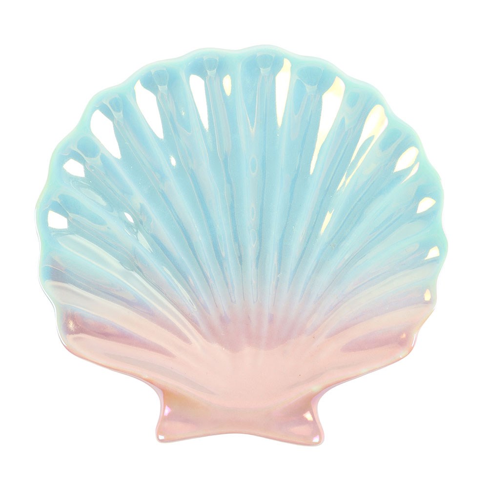 Iridescent Shell Trinket Dish | Jewellery & Accessory Holder - Crystal Nest