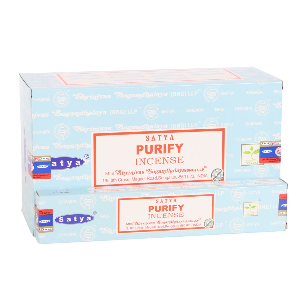 Purify Incense Sticks by Satya | White Sage & Palo Santo - Crystal Nest
