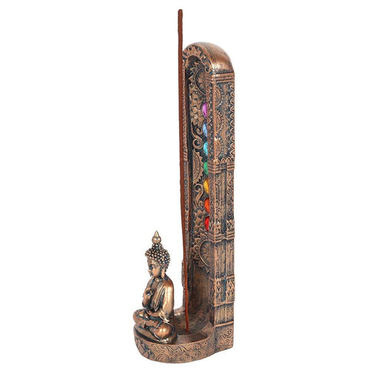 Chakra and Buddha Incense Holder - Balance & Serenity - Crystal Nest