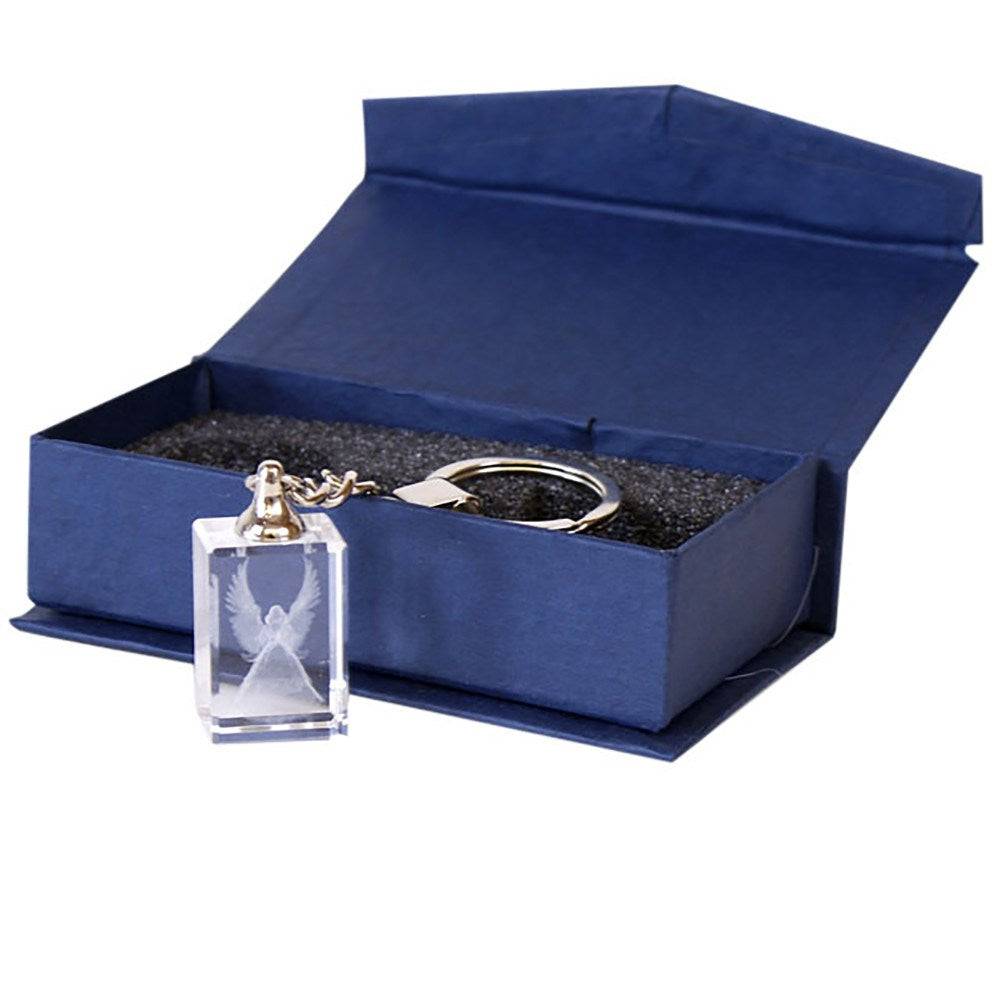 Guardian Angel Keyring in Gift Box - Carry Protection - Crystal Nest
