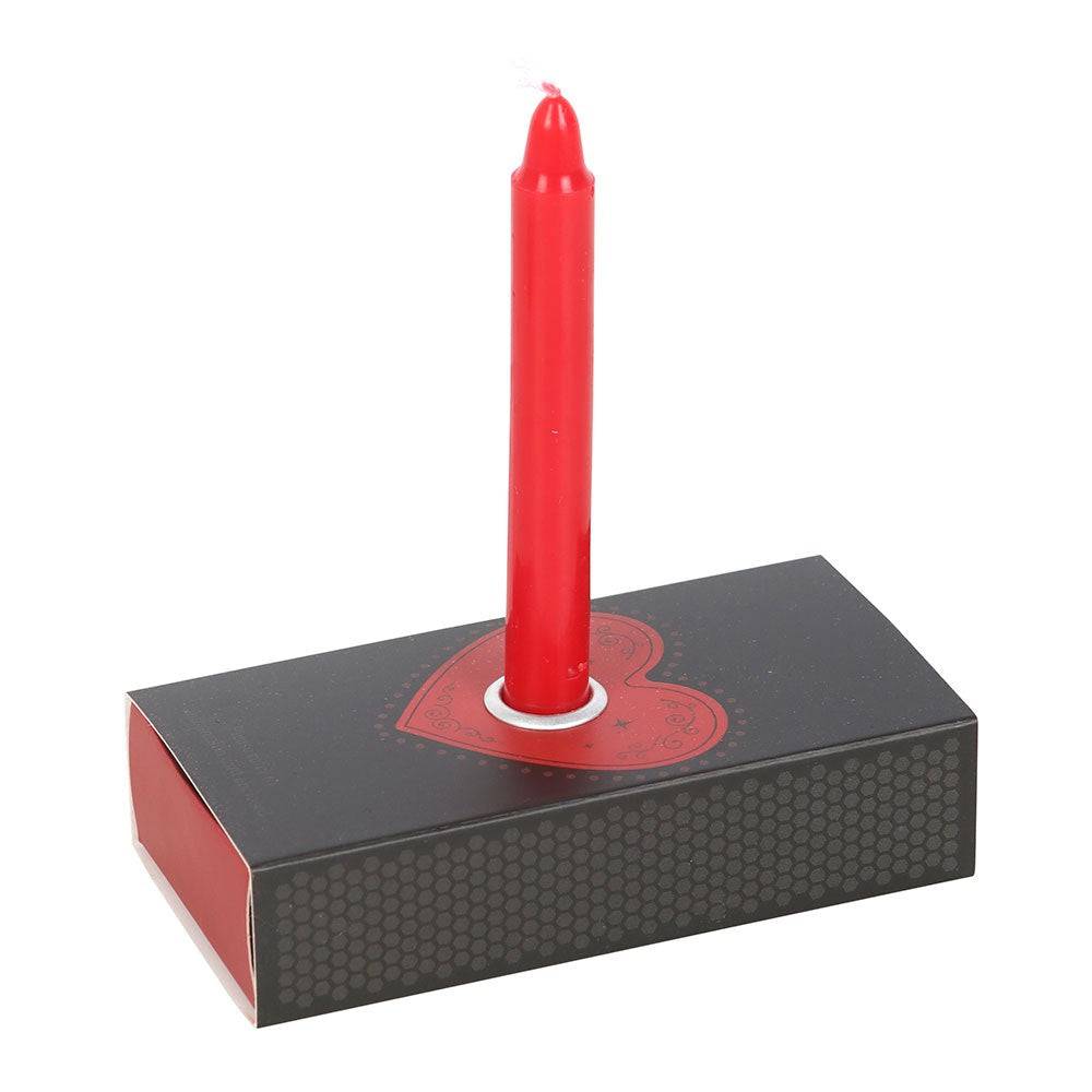 Love Spell Candles in a Box - Crystal Nest