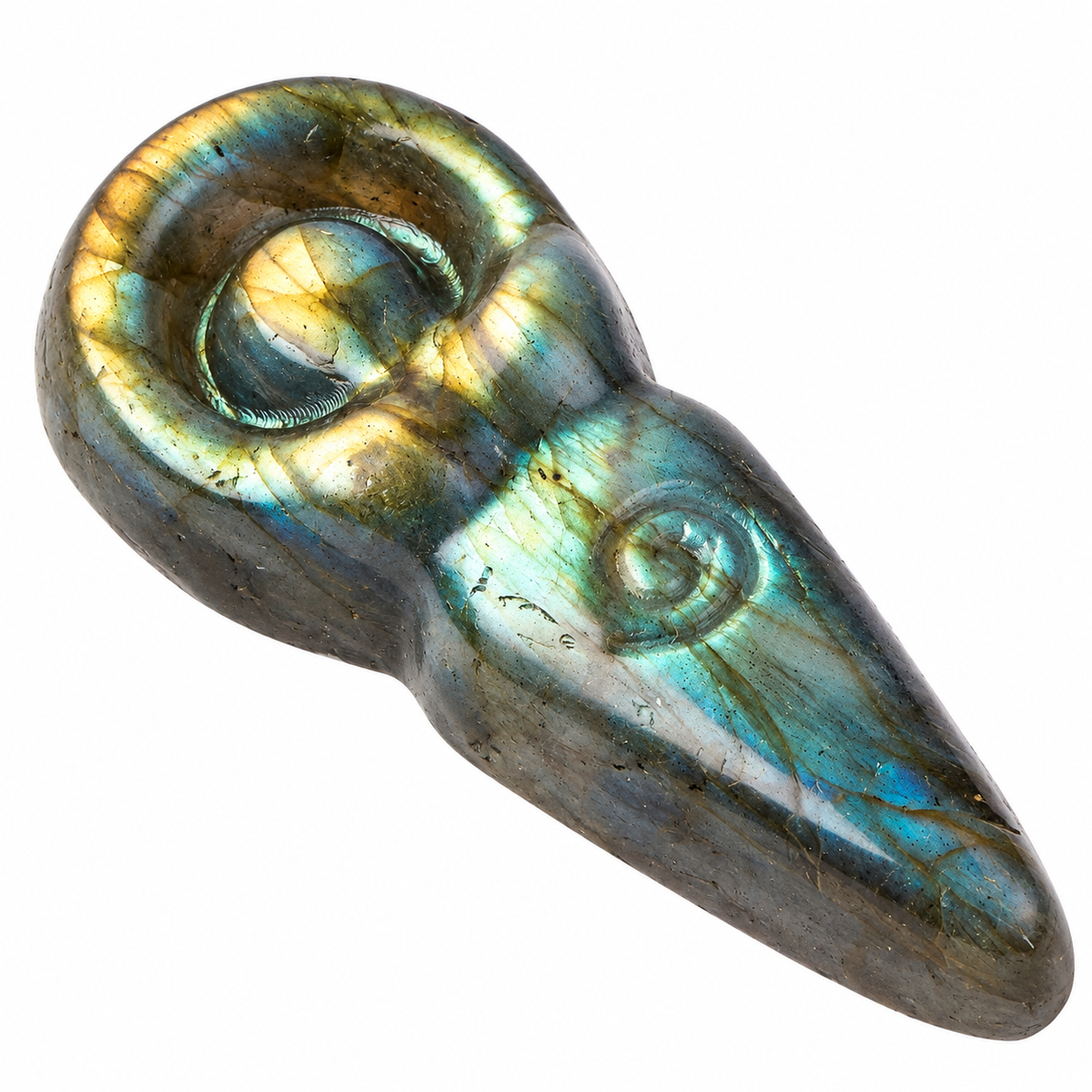 Labradorite Goddess Cabochon