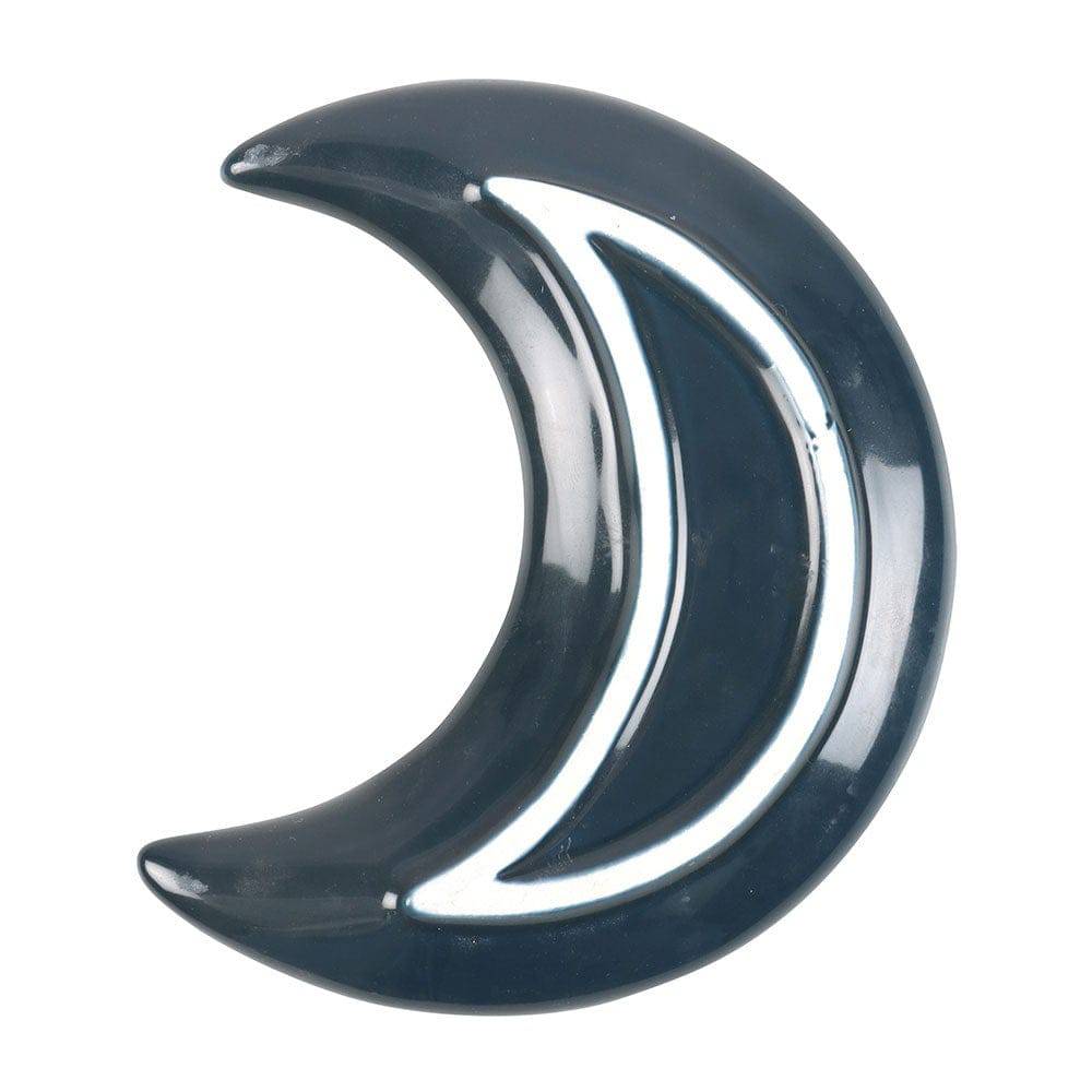 Night Owl Crescent Moon Trinket Dish - Crystal Nest