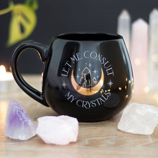 Let Me Consult My Crystals Mug - Crystal Nest
