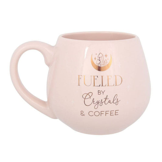 Fueled by Crystals and Coffee Mug - Crystal Nest