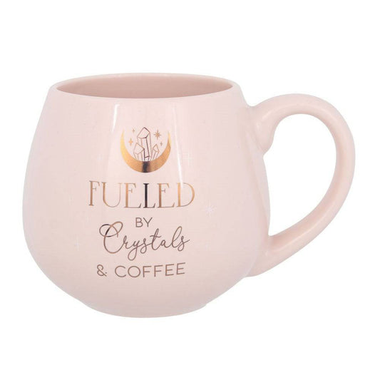 Fueled by Crystals and Coffee Mug - Crystal Nest