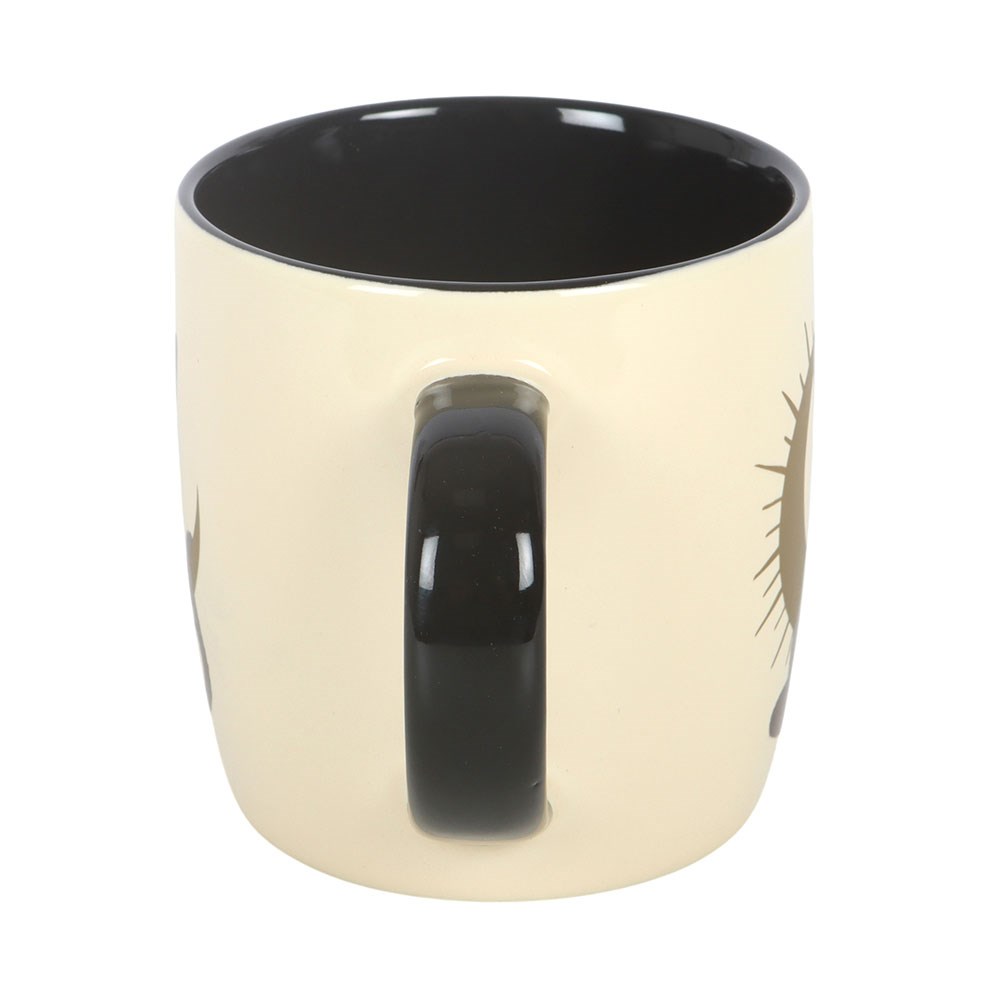 Sitting Magick Black Cat Mug