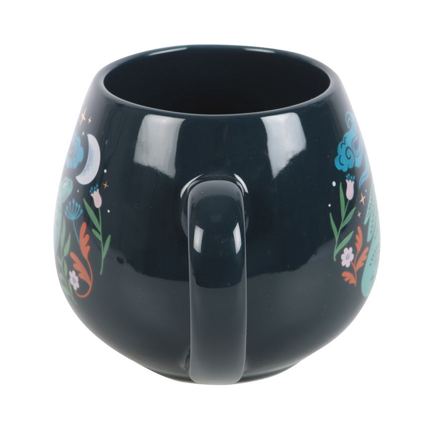 Midnight Hare Ceramic Mug - Crystal Nest