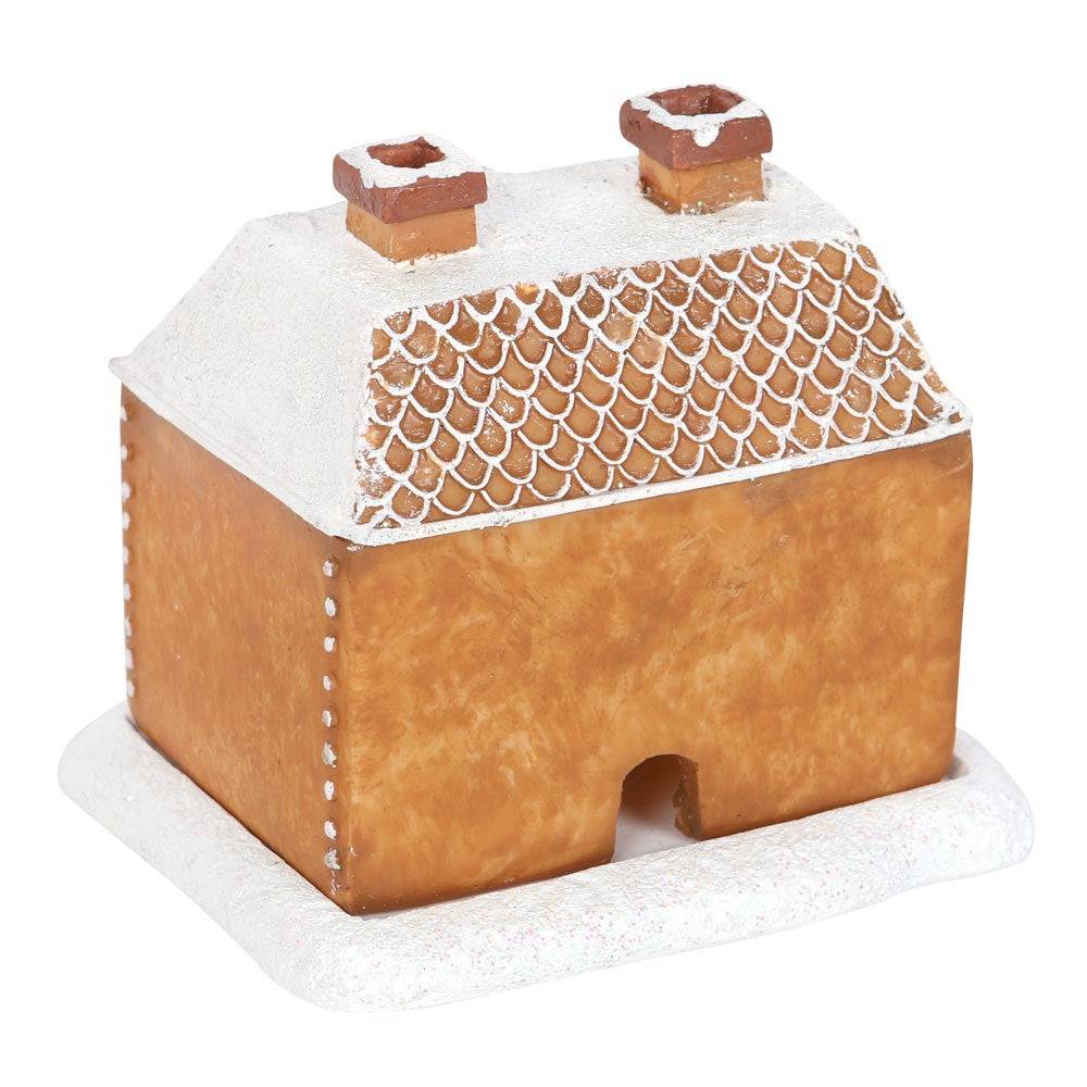 Gingerbread House Incense Cone Burner - Crystal Nest