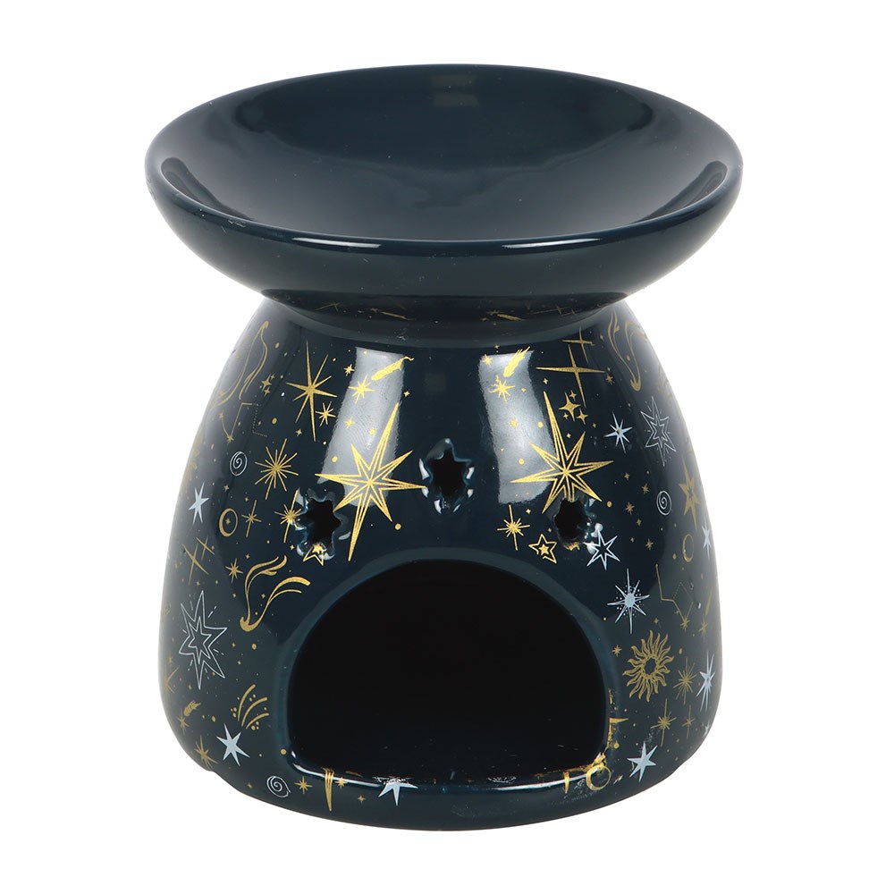 Blue Starry Night Oil Burner & Wax Warmer