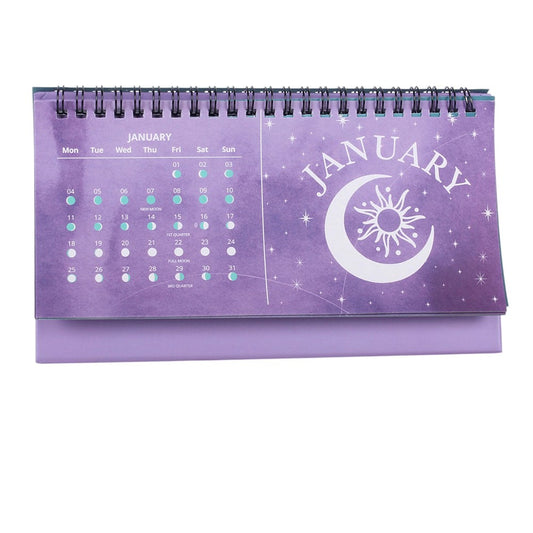 2027 Moon Phase Desk Calendar | Lunar Calendar