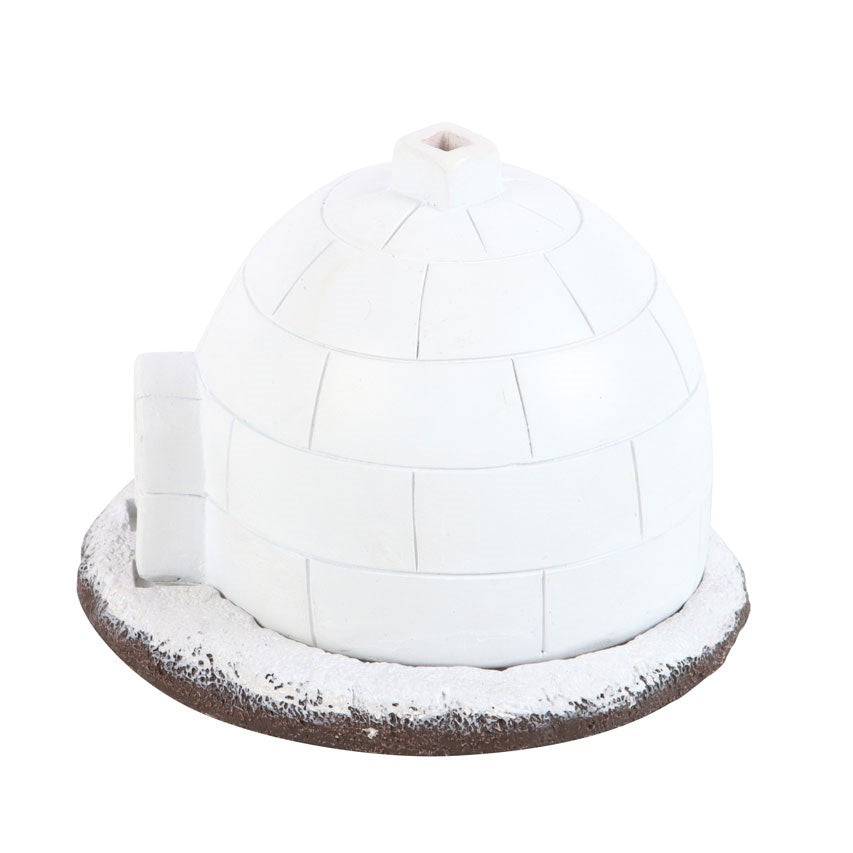 Winter Igloo Incense Cone Burner - Crystal Nest