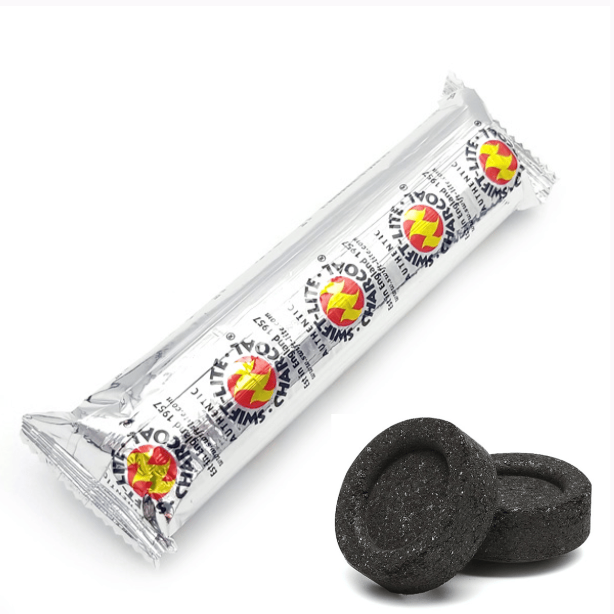 Quick-Light Incense Charcoal Discs - Pack of 10 - Crystal Nest