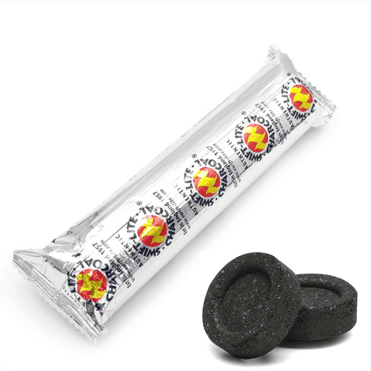 Quick-Light Incense Charcoal Discs - Pack of 10 - Crystal Nest