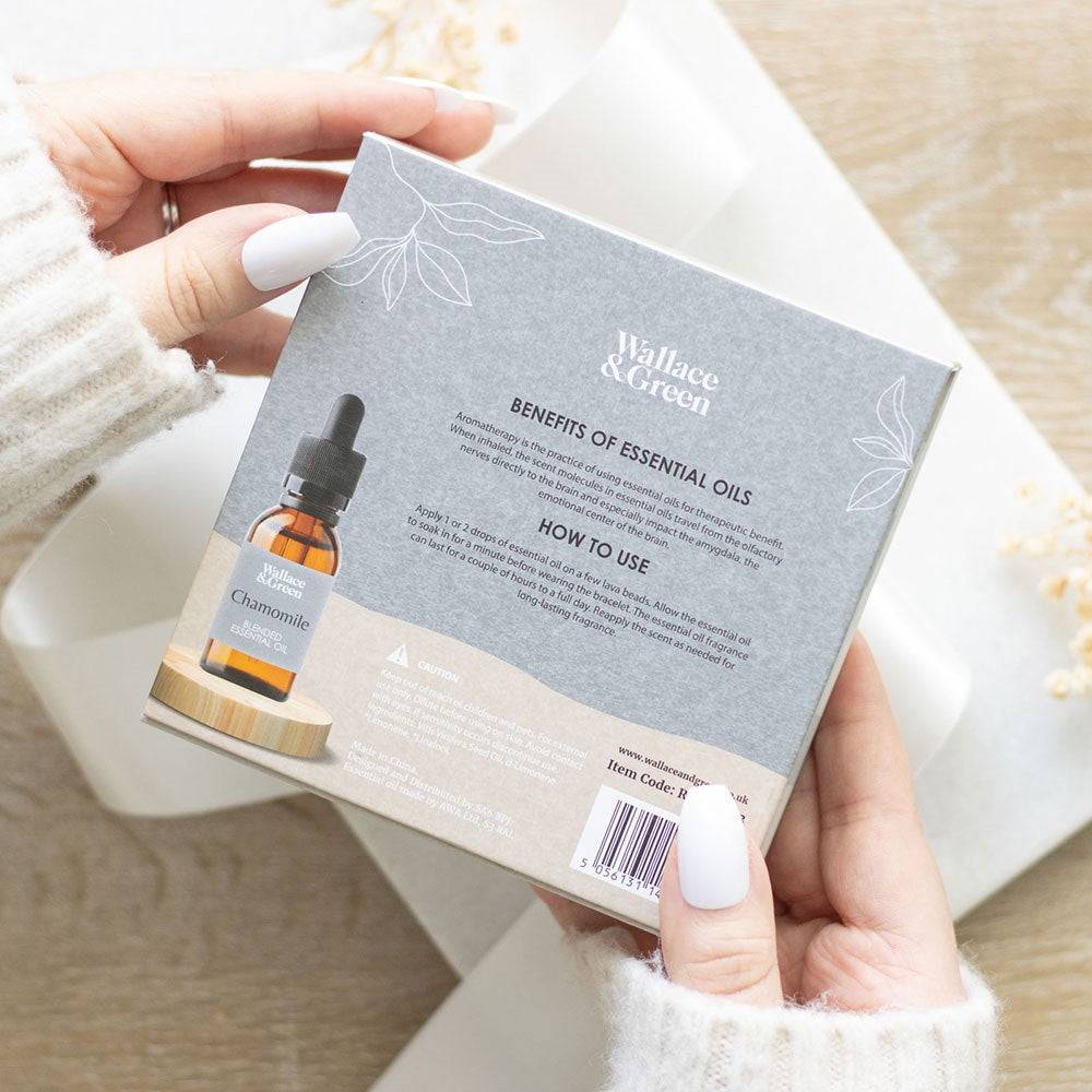 Friendship Clear Quartz Crystal Essential Oil Bracelet - Crystal Nest