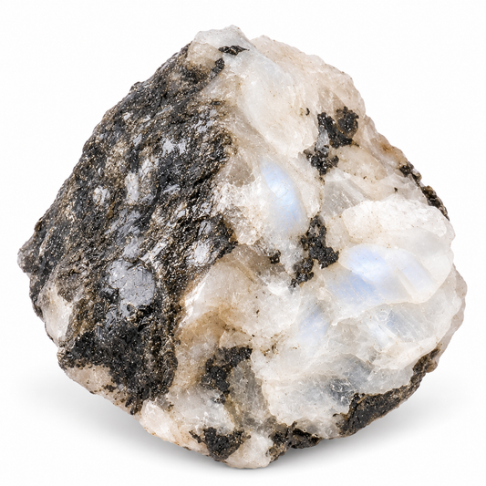 Rough Blue Moonstone Crystal - Crystal Nest