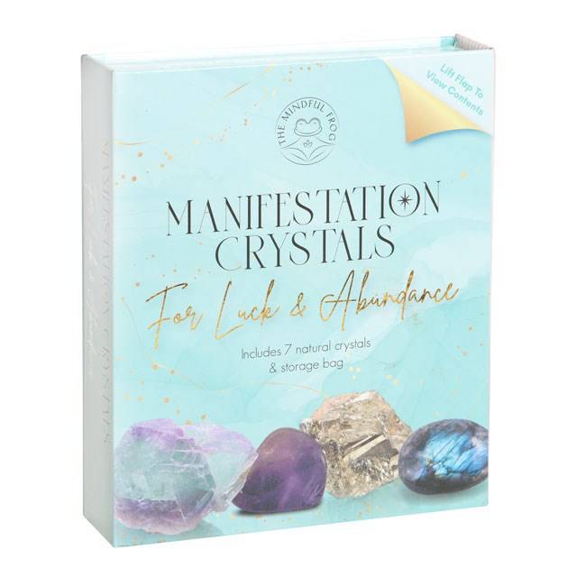 Manifestation Crystals - Luck and Abundance Gift Set - Crystal Nest