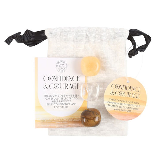 Confidence & Courage Healing Crystal Set - Crystal Nest