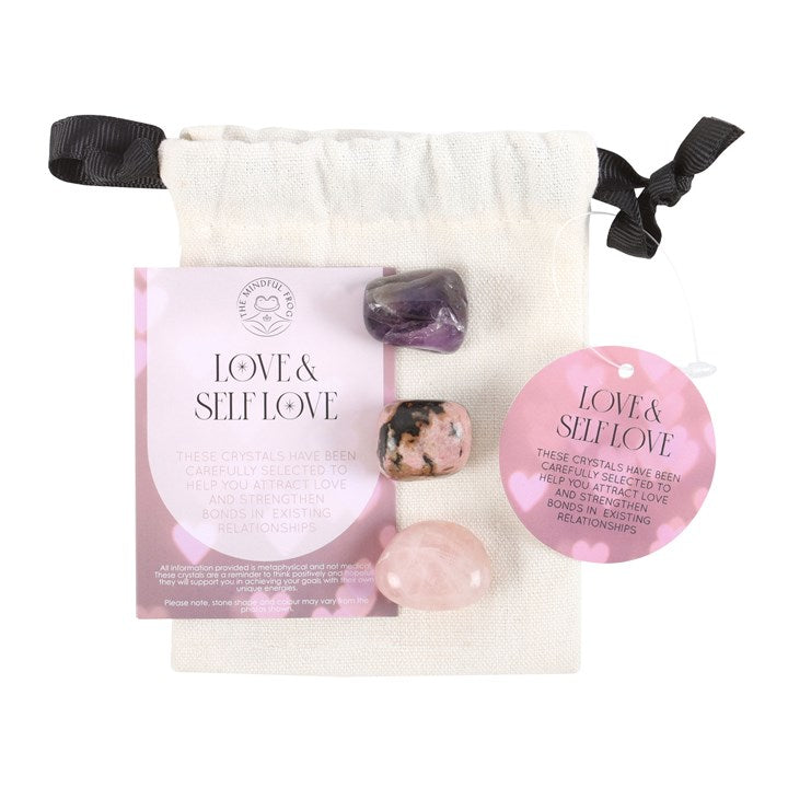 Love & Self-Love Healing Crystal Set - Crystal Nest
