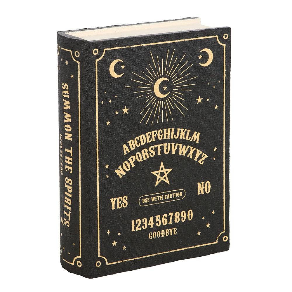 Black Talking Board Secret Storage Book - Crystal Nest