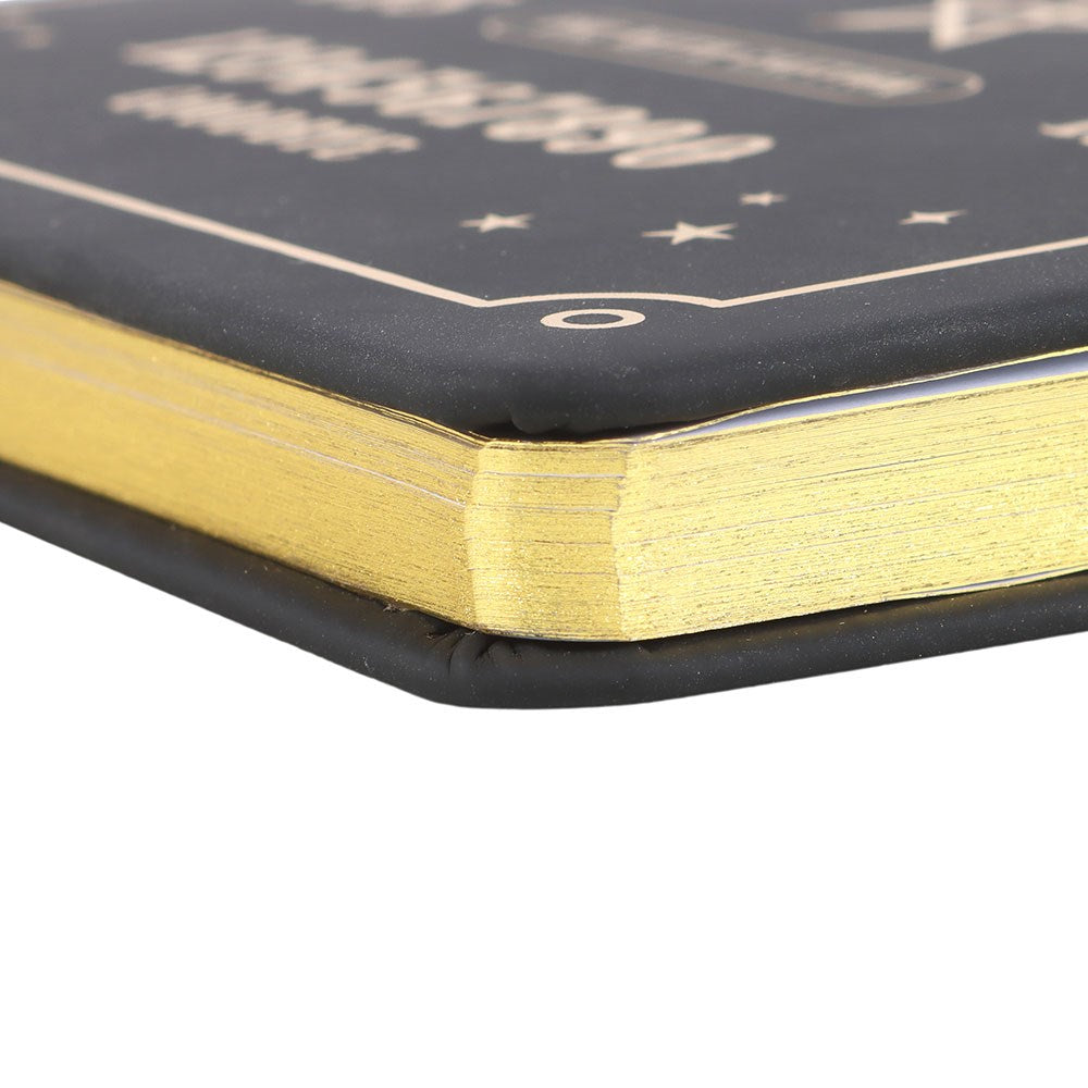 Black Talking Board A5 Notebook - Crystal Nest