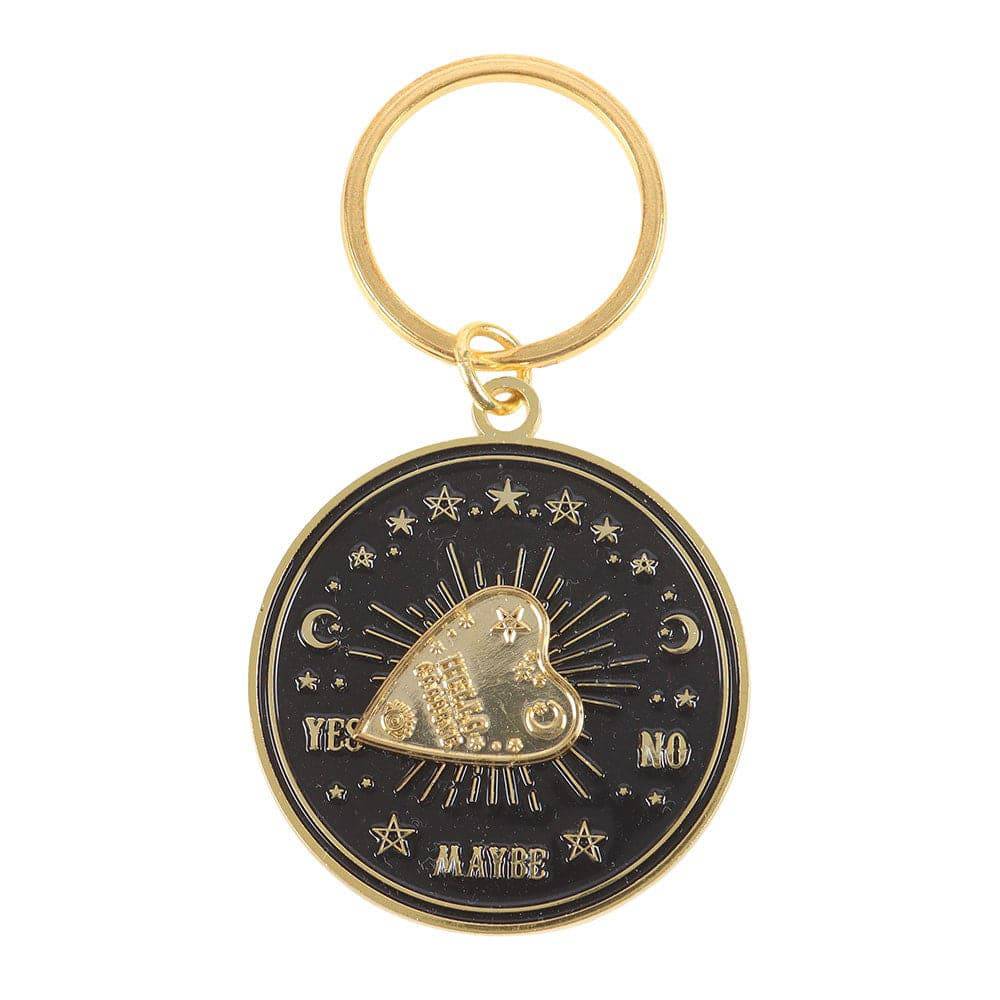 Spinning Talking Board Planchette Keyring - Crystal Nest