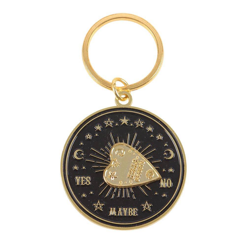 Spinning Talking Board Planchette Keyring - Crystal Nest