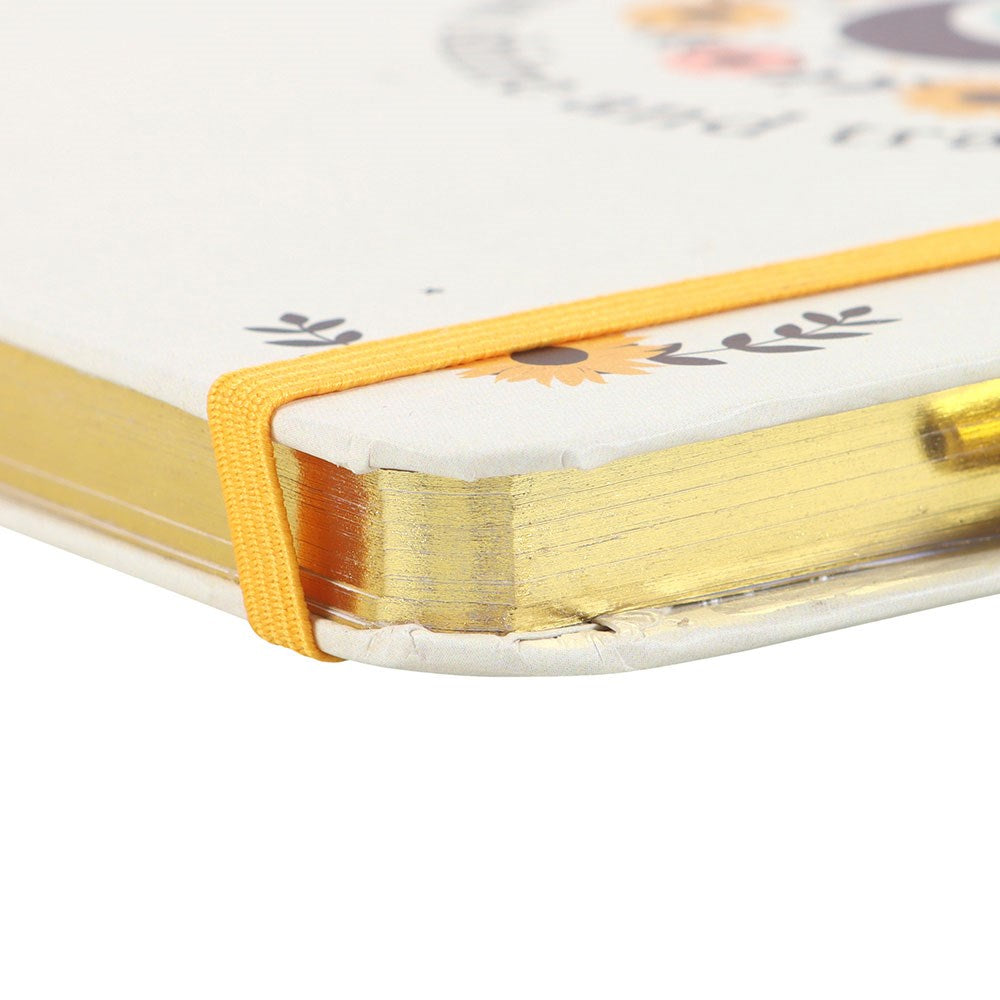 Summer Solstice Intention Journal with Citrine Pen - Crystal Nest